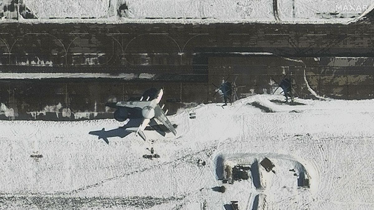 Ruský AWACS odlétl z Běloruska, škody nejsou jasné